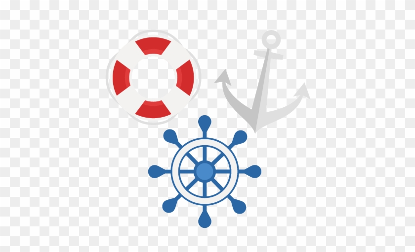 Cruise Ship Set Svg Scrapbook Cut File Cute Clipart - Marine Symbols #225256