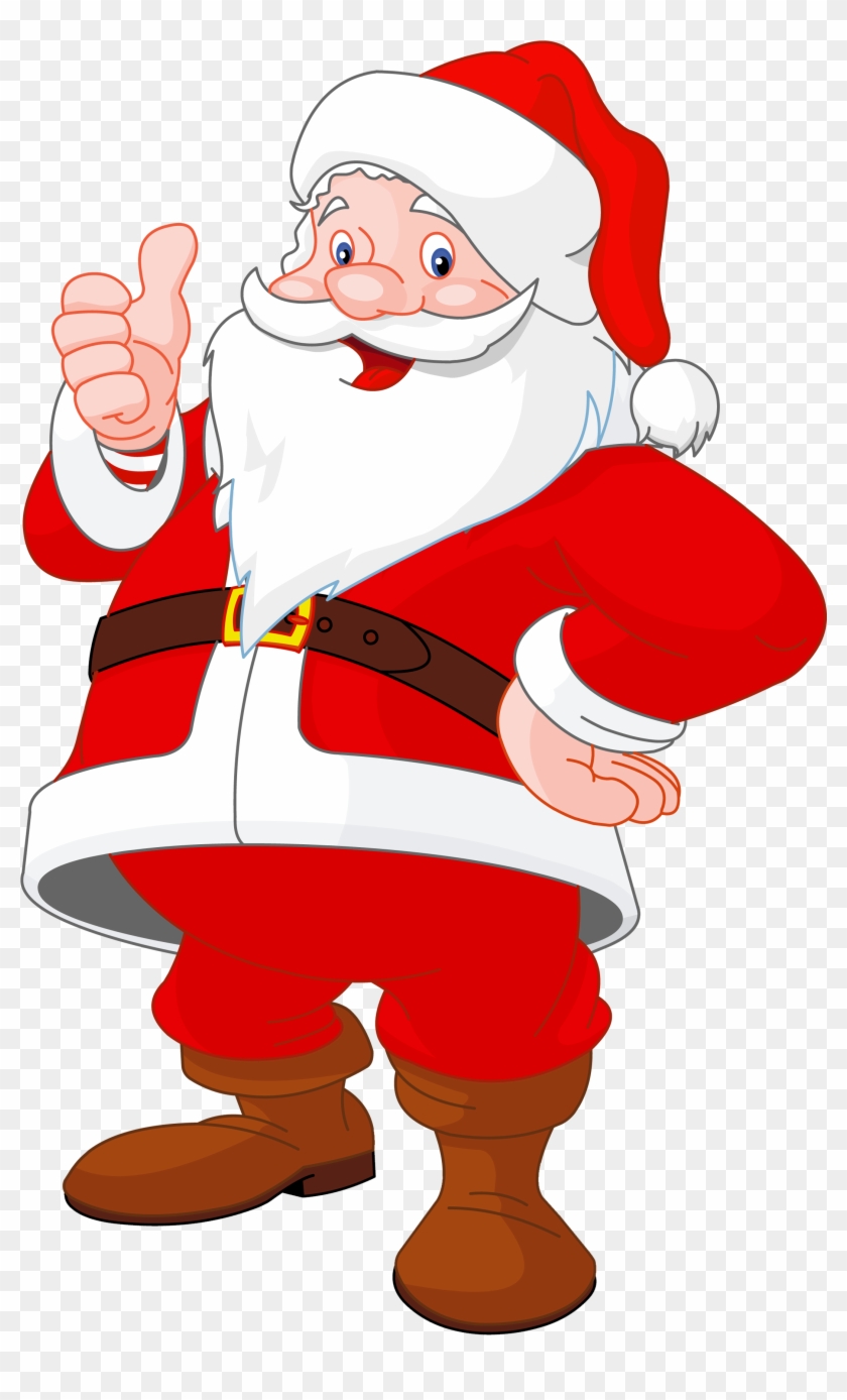 Santa, Presents, Food, Gluhwein And The Chance To Shop - Santa Claus Clip Art #225320