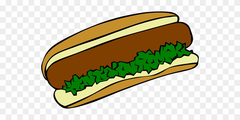 Hotdog, Imbiss, Lebensmittel, American - Hot Dog Clip Art #225379