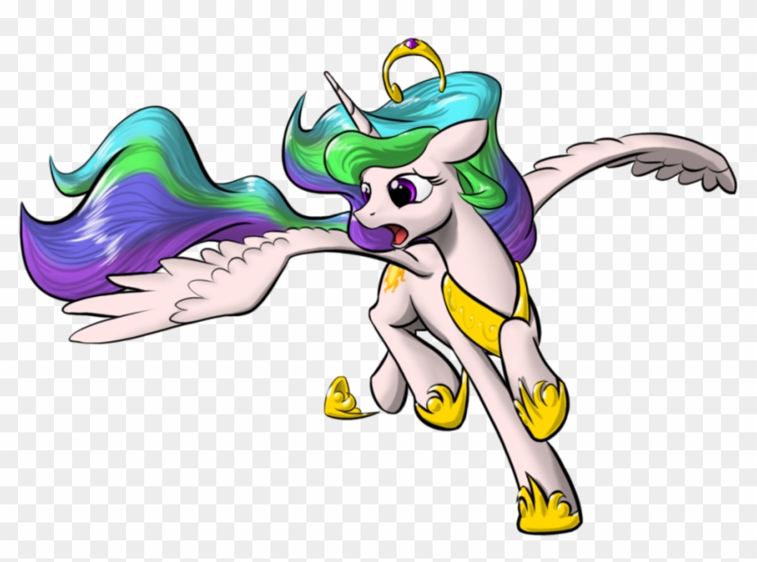 The Artist Noted They'd Like To See Celestia Under - Cartoon #225520