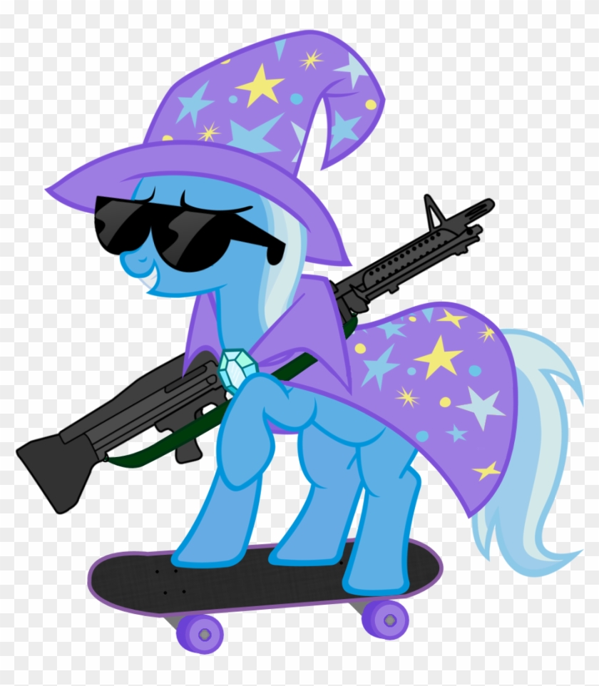 My Little Pony Clipart Gun Png - Mlp With A Gun #225561