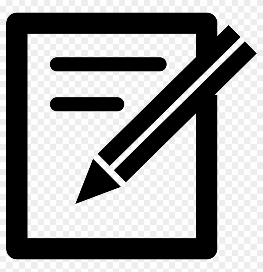 Png File - Pen Paper Icon Png #225596