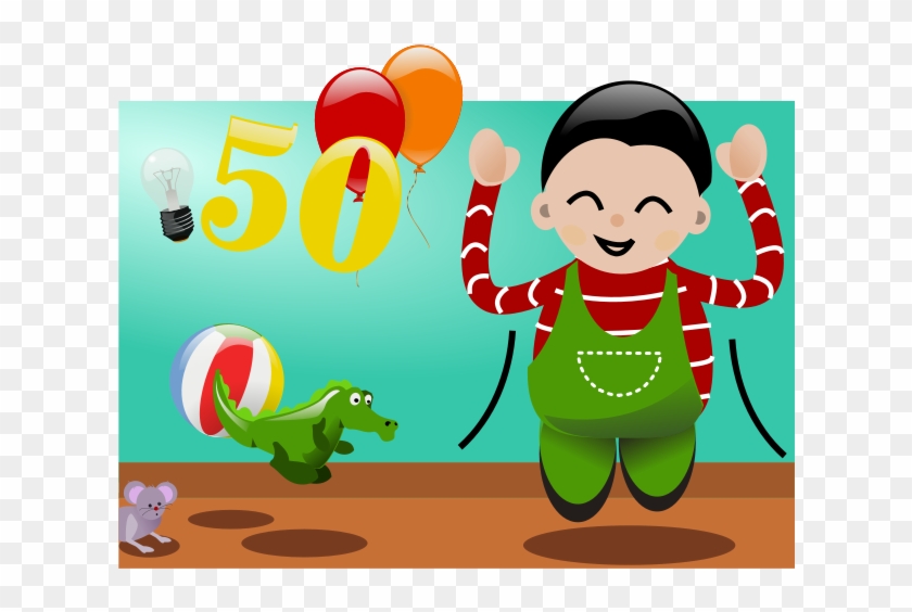 Free Happy To Be 50 - Birthday #225611