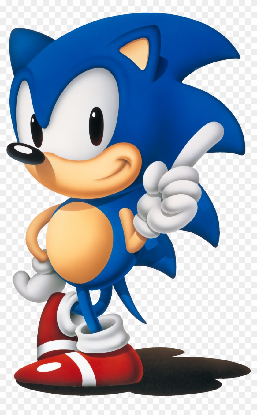 Sonic - Classic Sonic The Hedgehog Png #225664