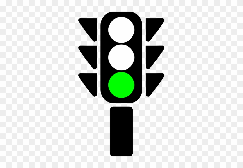 5022 Clipart Traffic Light Green - Red Traffic Light Icon #225788