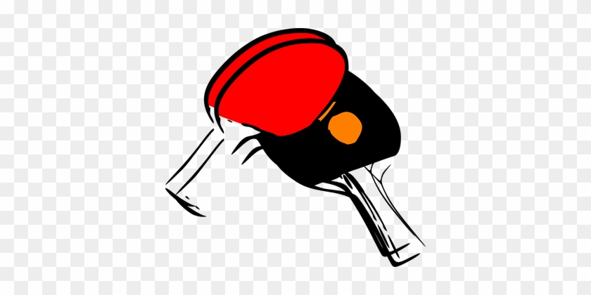Ping Pong Tischtennis Schläger Kugel Sport - Logo Tennis De Table #225794