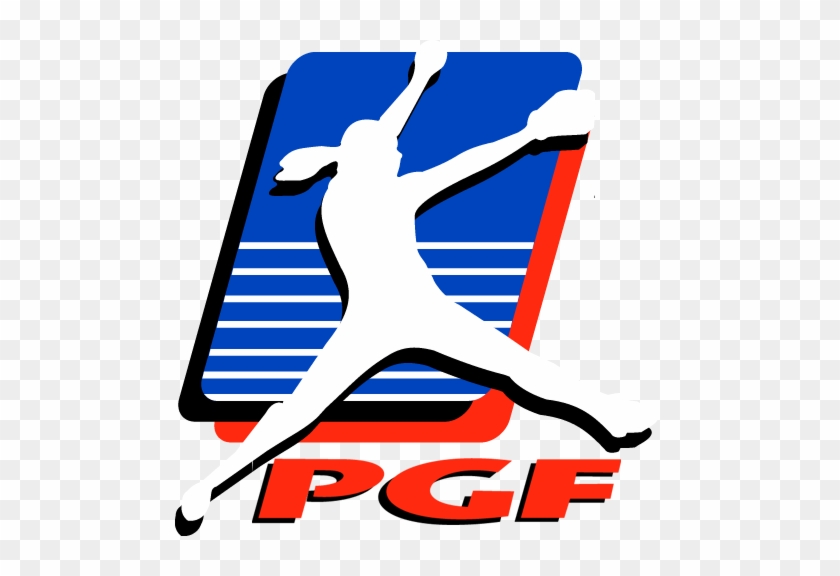 Games Streamed Live By Flosoftball At Http - Pgf Softball Logo #226016