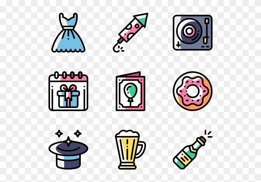 Birthday - Icons For Web Design #226102