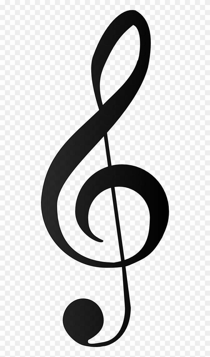 The German Double By - Treble Clef Vector Free #226157