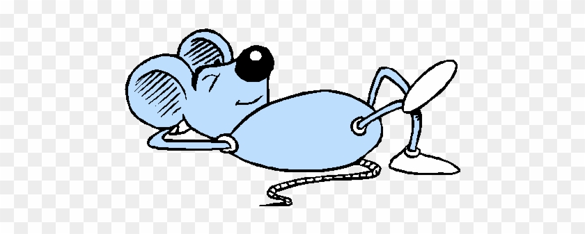 Leaves Mouse - Rat Cartoon Sleep #1433877