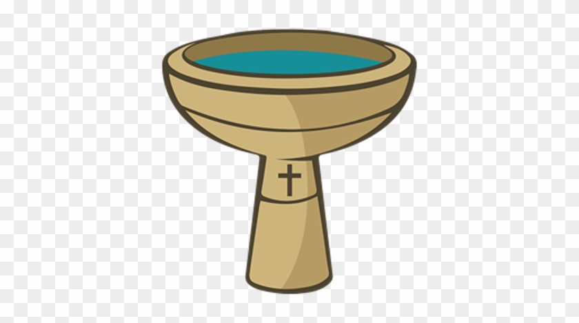 Baptismal Font Transparent Png - Baptism Font Clip Art #1433885