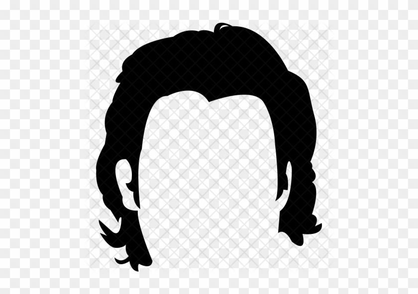 Clip Library Textured Hair Icon - Icon Design #1434006
