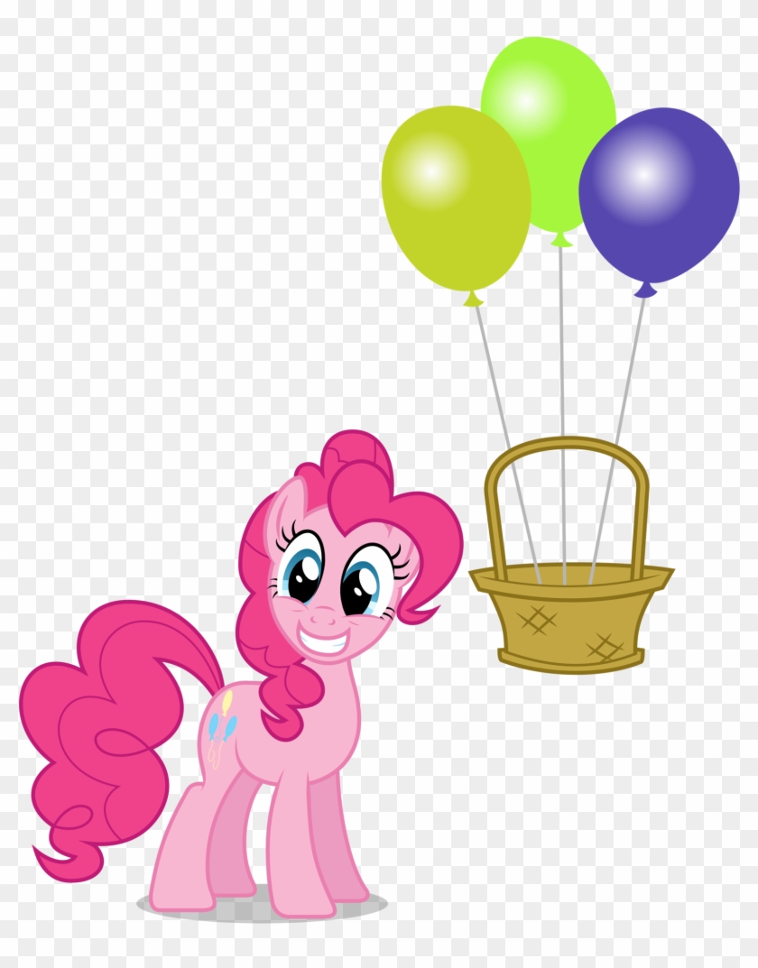 Banner Black And White Download Balloons In My Basket - Moj Mali Poni Pinki Paj #1434007