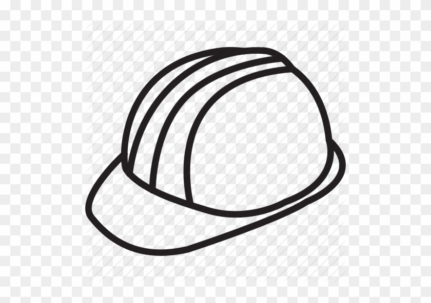 White Safety Helmet Icon #1434010