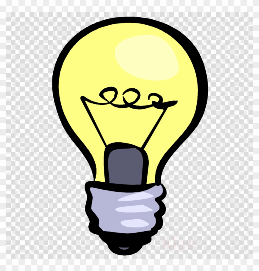 Download Light Bulb Cartoon Png Clipart Incandescent - Lightbulb Clipart Transparent Background #1434106