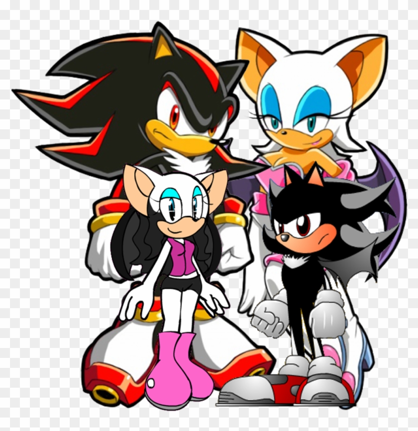 Hedgehog Clipart Hedgehog Family - Shadow The Hedgehog Sonic X #1434136
