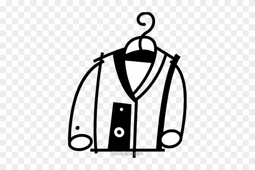 Coats And Jackets Royalty Free Vector Clip Art Illustration - Jacket #1434231