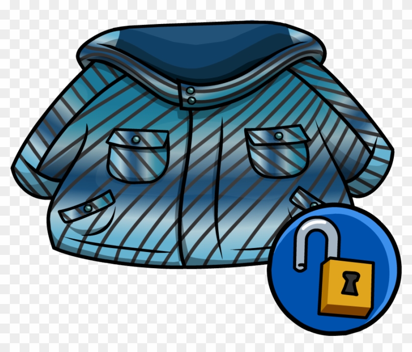 Image Blue Winter Png Club Penguin Wiki - Club Penguin Winter Jacket #1434235