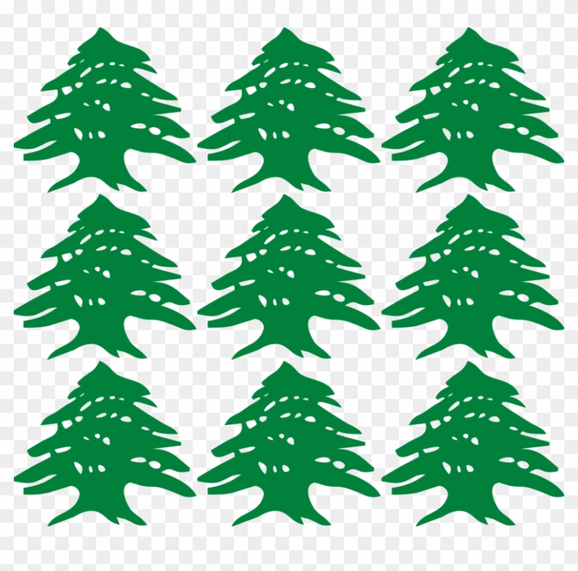 Greater Lebanon Cedrus Libani Flag Of Lebanon Tree - Cedar Tree Lebanese Flag #1434243