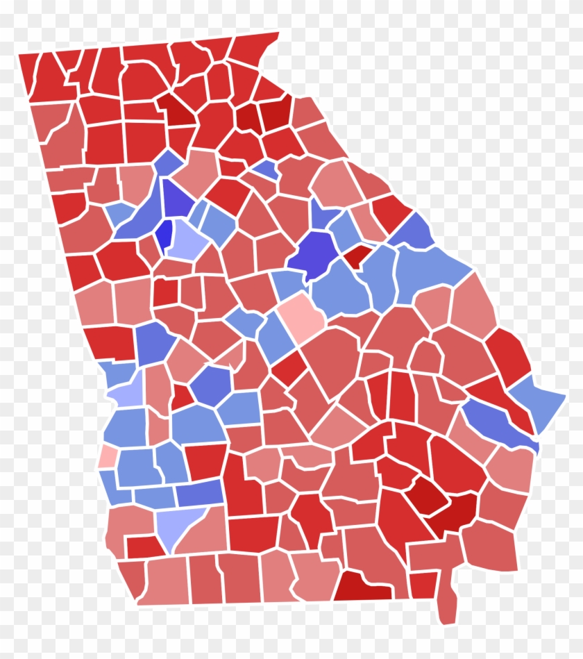 Open - Georgia Governor Race By County #1434367
