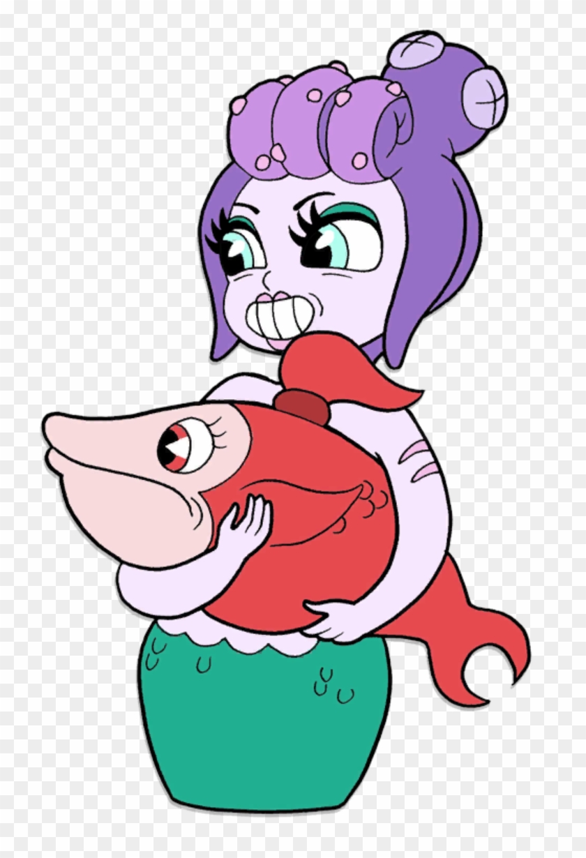 Cala Maria Is One Of The Bosses On Inkwell Isle Three - Cala Maria And Her Fish #1434422