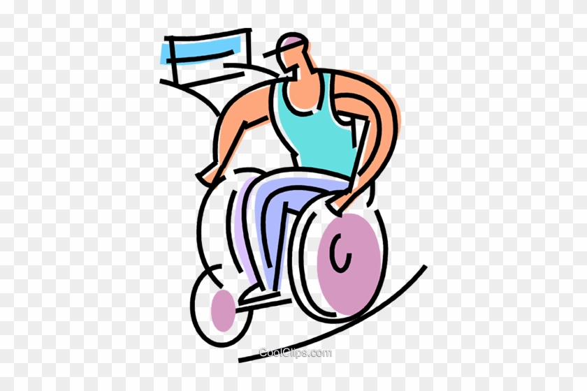 People With Disabilities Royalty Free Vector Clip Art - Wheelchair #1434471