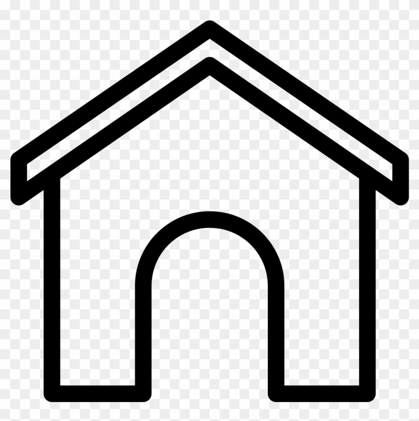 Doghouse Clipart Niche - House Interior Icon #1434543