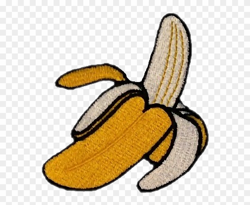 Banana Patch Fruit Food Niche Moodboard Freetoedit - Yellow Aesthetic Clipart #1434547