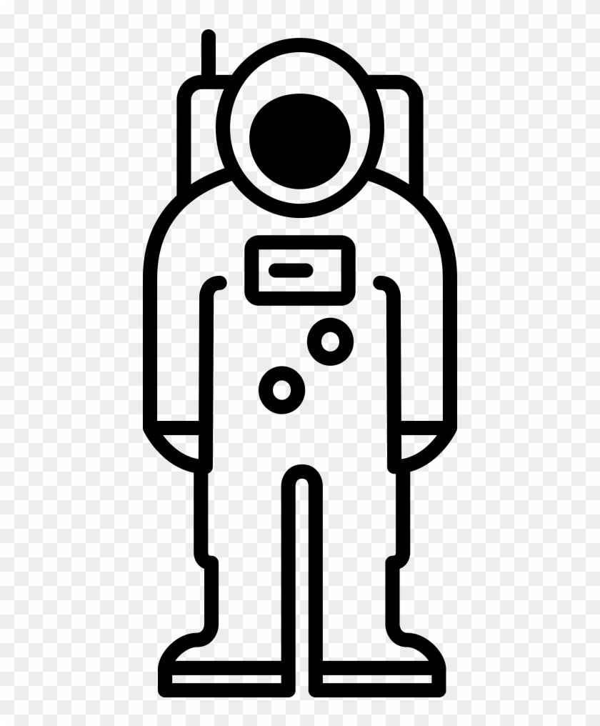 Lungs Clipart Surrealism - Astronaut Black And White Transparent #1434607