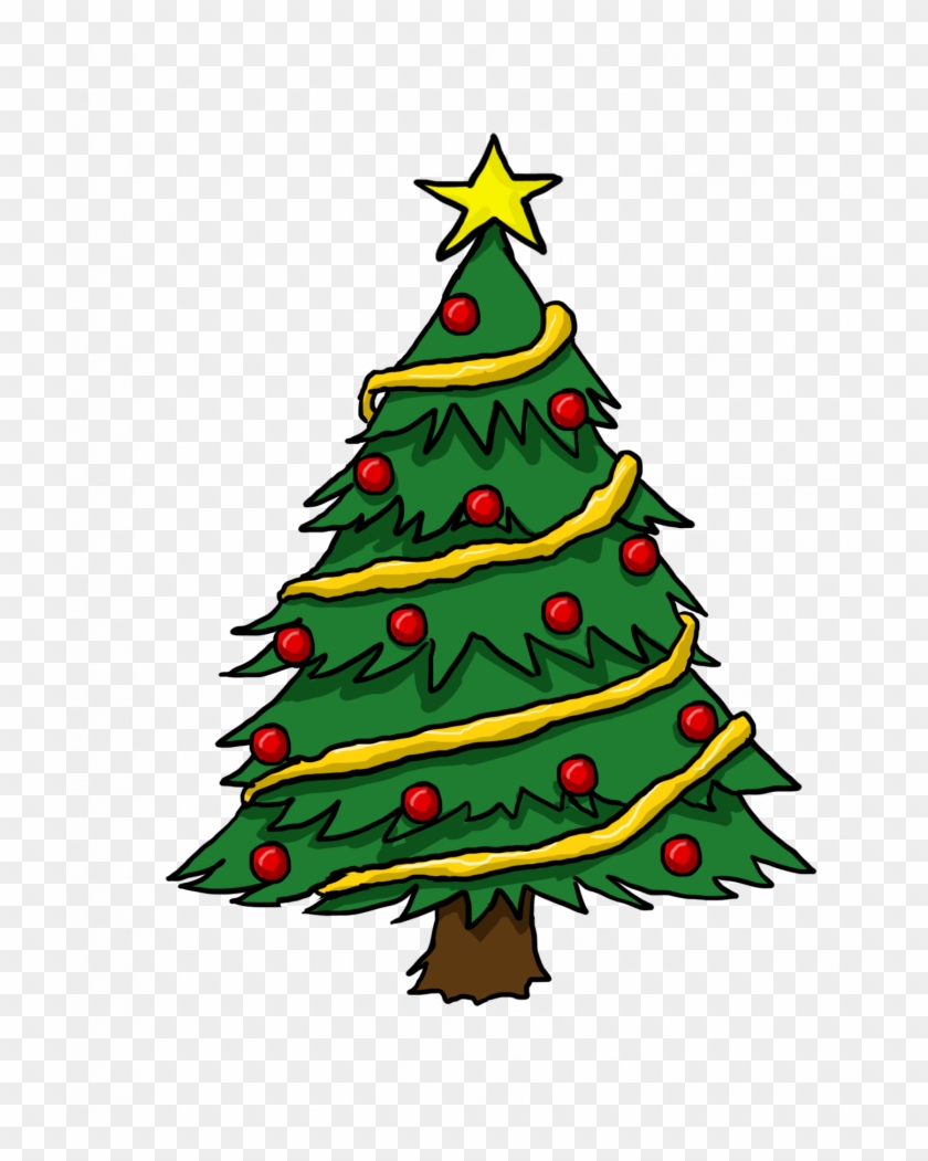 Medium Size Of Christmas Tree - Cartoon Christmas Tree Png #1434617
