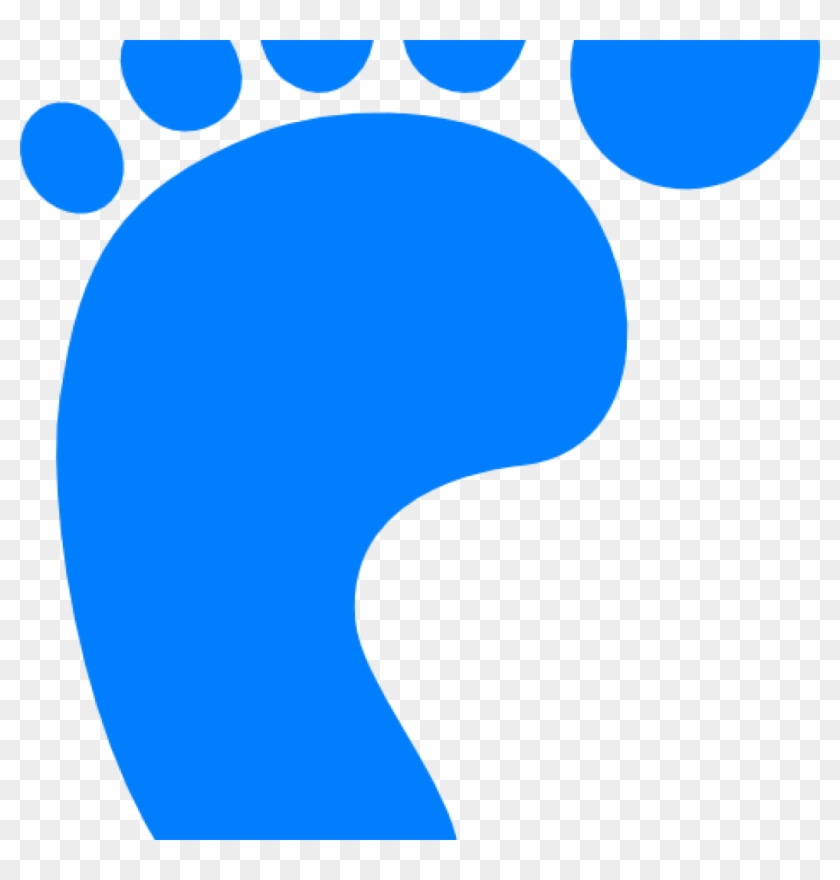 Baby Foot Clipart It S A Boy Ba Feet Clip Art At Clker - Footsteps To Success Clip Art #1434661