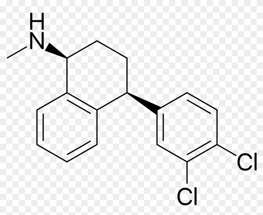 Chemical Properties - Sertraline Structure #1434672