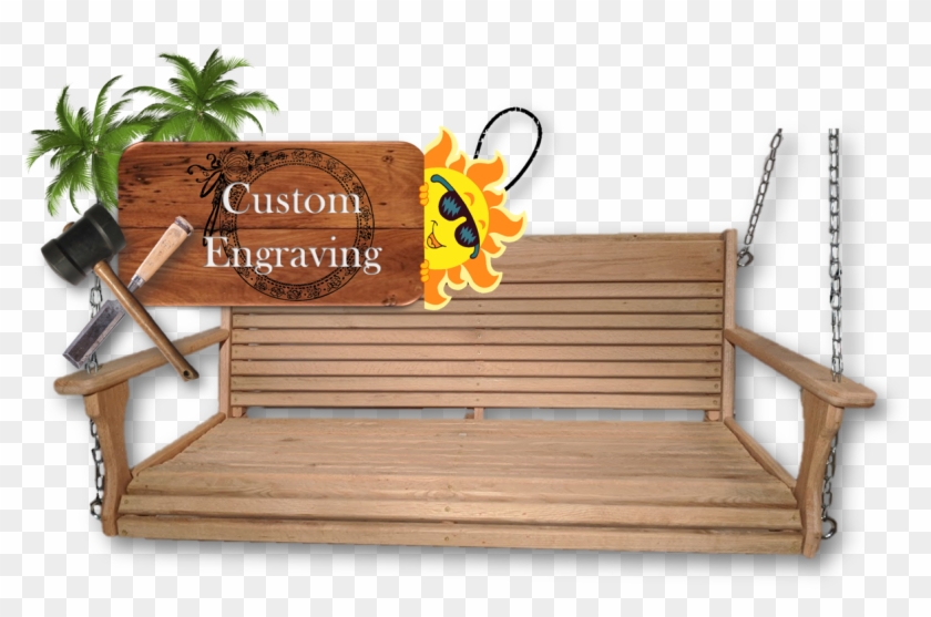 Clip Art Royalty Free Stock Cypress Larger Wood Tree - Swing #1434790