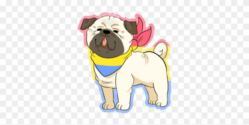 Clip Art Royalty Free Download A Little Sparkle Pugs - Drawing #1434832