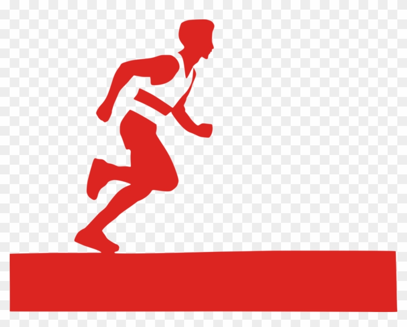 He Hu Darz Computer Icons Running Marathon Drawing - Marathon Clipart #1434897