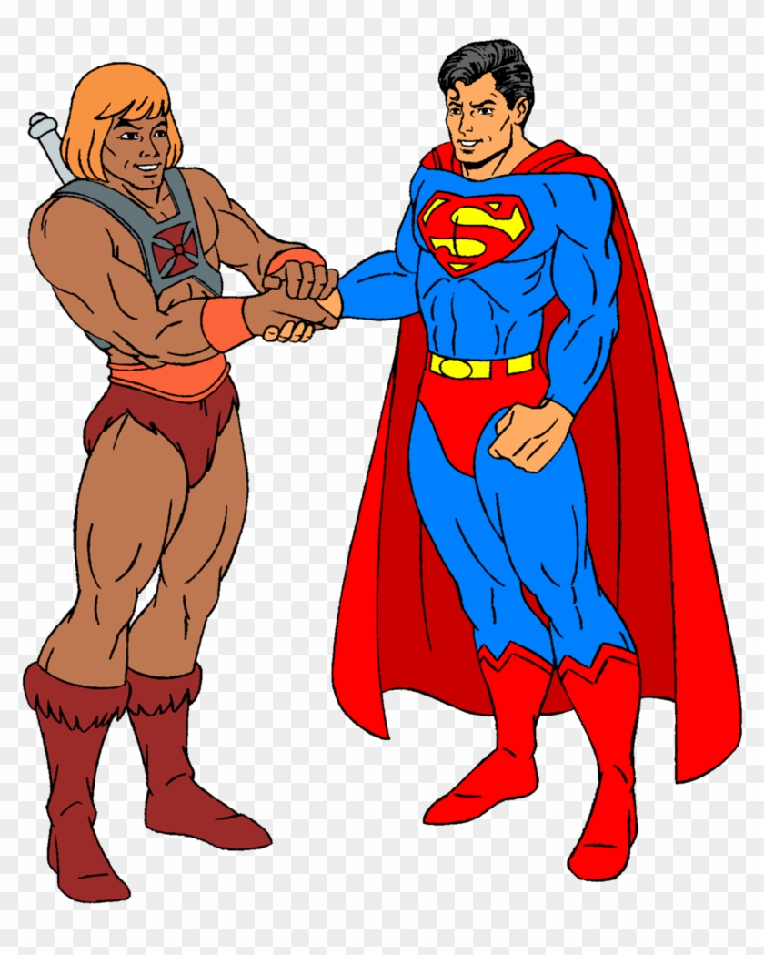 And Superman By Fagian On Deviantart Heman - He Man Naked #1434906