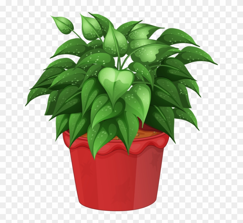 Pot Image, Flower Clipart, Flower Pots, Potted Flowers, - Flower Pot Vector Png #1434960