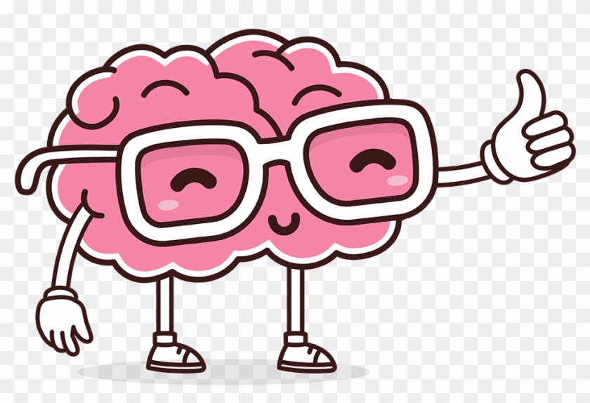 Deal With Digital Media Complications And To Establish - Thumbs Up Cartoon Brain #1434996