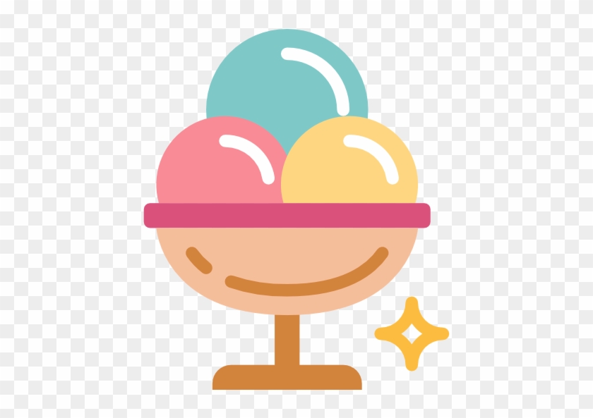 Ice Cream Cup Free Icon - Ice Cream #1435193