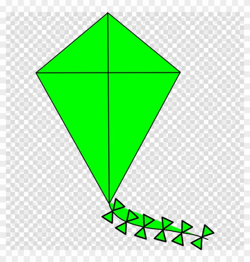 Green Kite Clipart Kite Clip Art - Question Mark Png Black #1435232