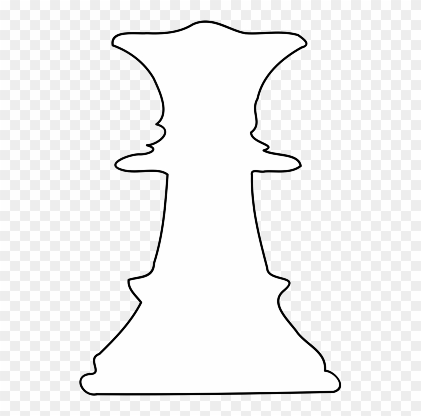 Chess Piece Queen Dark Chess Drawing - Queen Chess Piece Drawn #1435424