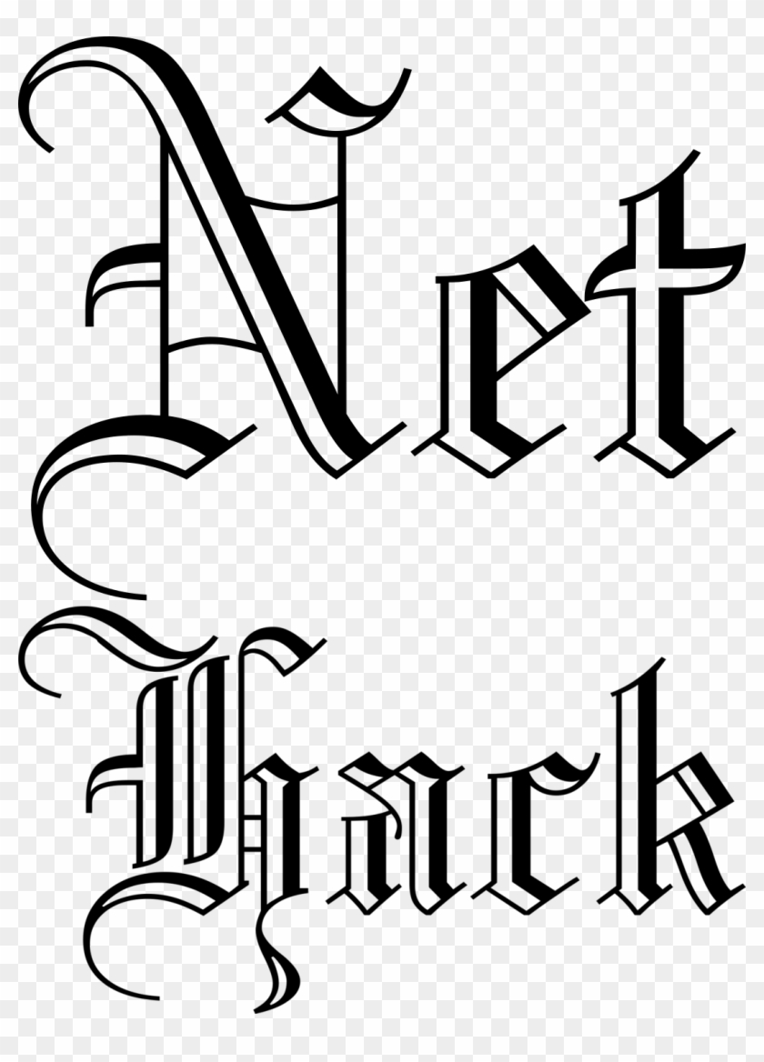 I Recently Found An Svg Of The Nethack Logo, - Nethack Logo #1435524
