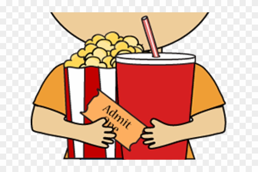 Snack Clipart Snaks - Go To The Movies Clipart #1435570