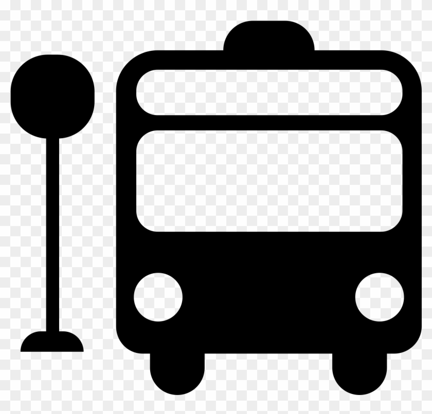 Bus Clipart Shop Of Cliparts - Bus Stop Sign Clipart #1435797