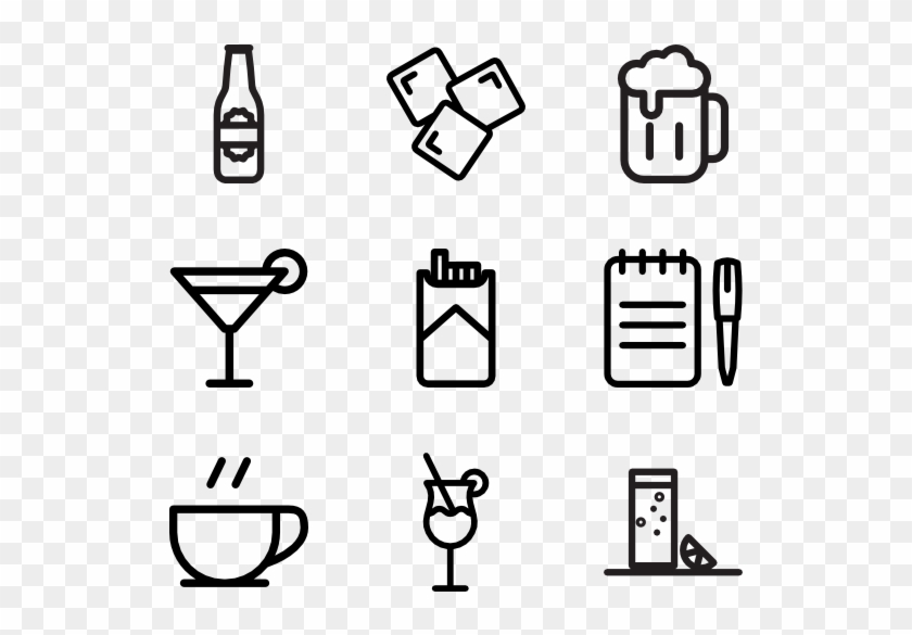Svg Freeuse Download Alcohol Vector Flat Design - Cocktail Bar Staff Wanted #1435876