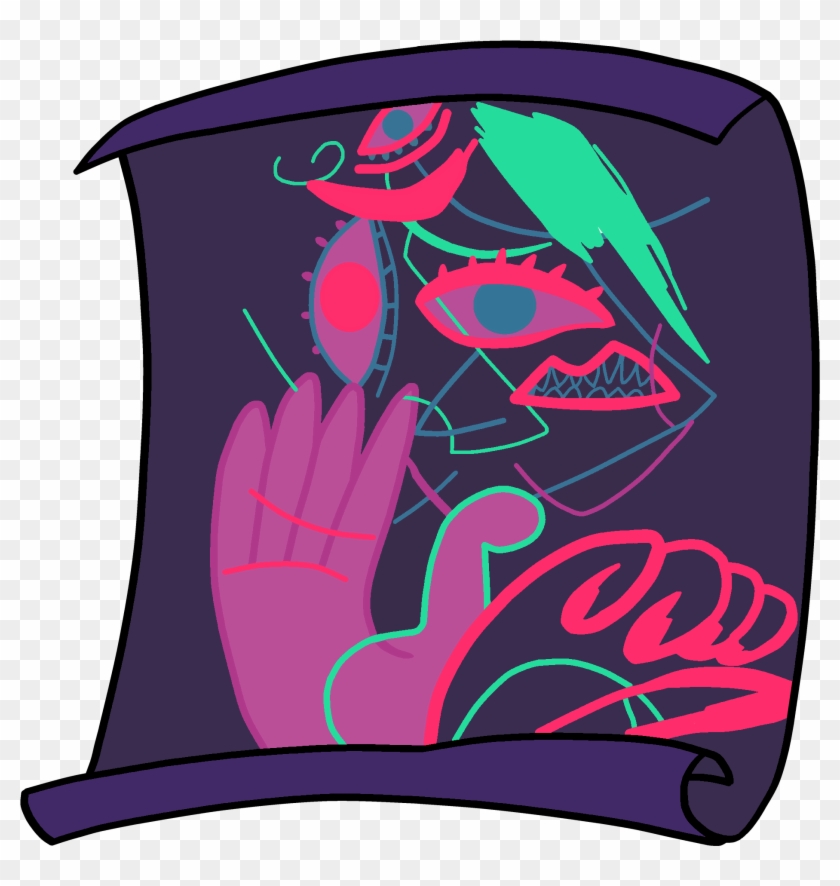 Evil Spirit Png Svg Transparent - Steven Universe Evil Spirit Scroll #1435894