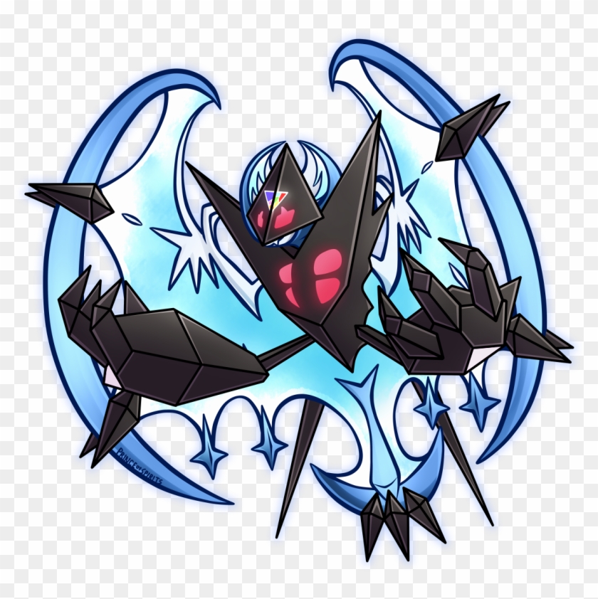 Pokemon Clipart Lunala - Ultra Lunala - Free Transparent PNG