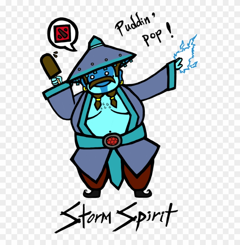 Storm Spirit Dota By Phelan Velvel On - Dota 2 Storm Spirit Funny #1435898