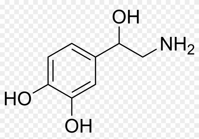 Clipart Royalty Free Stock Organic Chemistry - Dopamine Molecule #1435928