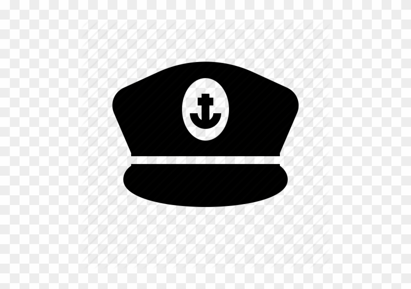 Cap Clipart Captain Sushi Bentonville - Ship Captains Hat Icon #1435930